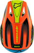 ALPINESTARS Sm3 Youth Fray Helmet Blk/Orng/Ylw Fluo Ys - 482-00083YS