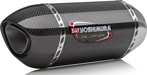 YOSHIMURA Exhaust Street Alpha T Slip On Ss Cf Cf Works - 960-1414