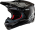 ALPINESTARS Supertech M10 Helmet - Solid - MIPS? - Gloss Black Carbon - Small 8300323-1188-S
