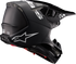 ALPINESTARS Supertech M10 Helmet - Flood - MIPS? - Black/Dark Gray - XS 8301023-1310-XS