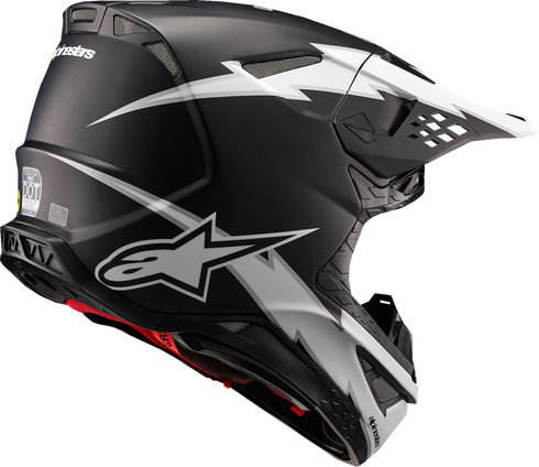 ALPINESTARS Supertech M10 Helmet - Ampress - MIPS? - Matte Black/White - XS 8300823-1121-XS