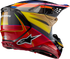 ALPINESTARS Supertech M10 Helmet - Era - MIPS? - Gloss Gold/Yellow/Rio Red - 2XL 8301223-5938-2X