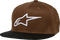 ALPINESTARS ALPINESTARS Ageless Flat Bill Hat - Brown/Black - Large/XL 1035810158010LX - 2501-4108