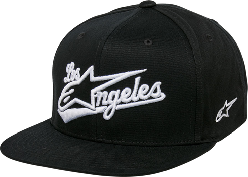 ALPINESTARS ALPINESTARS Los Angeles Hat - Black/White - One Size 1233815701020OS - 2501-4109