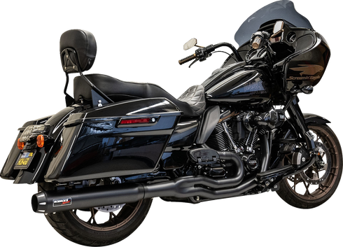 BASSANI XHAUST 2-into-1 Exhaust System - 49-State - Black 1F58RBE
