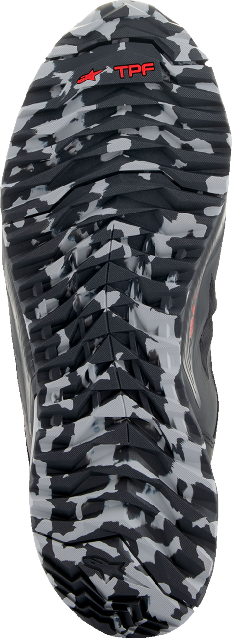 ALPINESTARS CR-8 Gore-Tex? Shoes - Black/Grey/Red - US 14 / EU 48 2338224122214