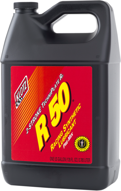 KLOTZ OIL R-50 Racing TechniPlate? Synthetic Premix 2-Stroke Oil - 1 U.S. gal. KL-105