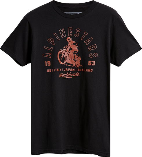 ALPINESTARS ALPINESTARS Sander T-Shirt - Black - Large 12337212010L - 3030-23327