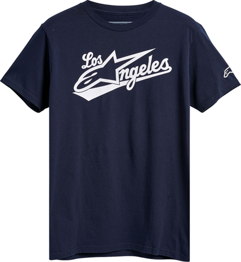 ALPINESTARS ALPINESTARS Los Angeles T-Shirt - Navy - XL 12337222070XL - 3030-23352