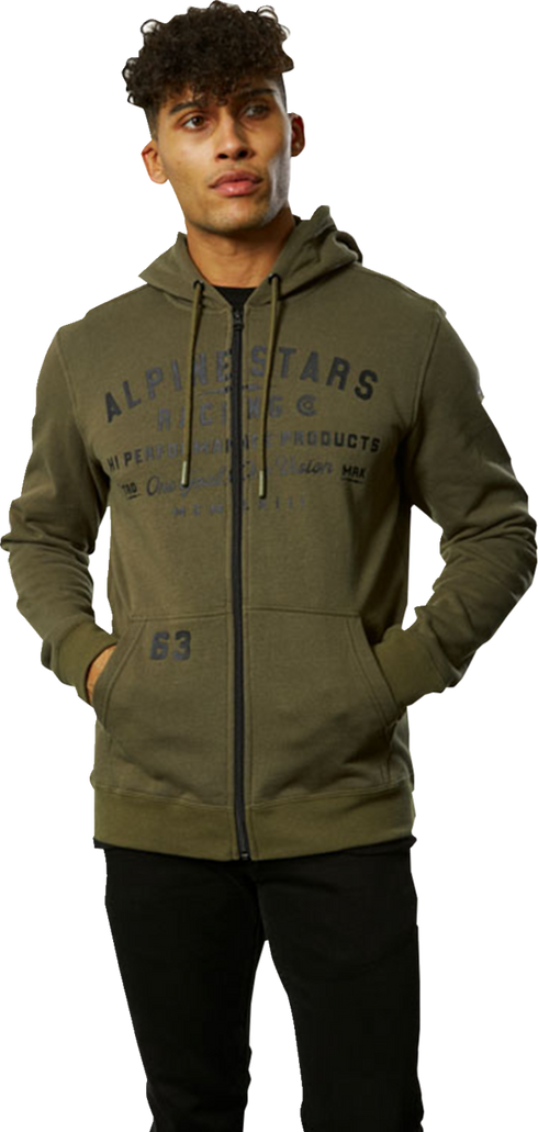 ALPINESTARS ALPINESTARS Region Hoodie - Military - Large 123353400690L - 3050-6614