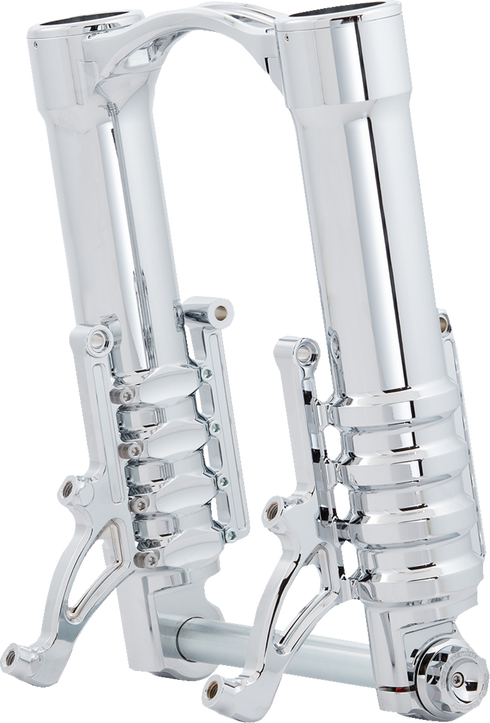 ARLEN NESS Fork Legs - 49 mm - Chrome - For Custom Radial Mount Brake Caliper 120-012