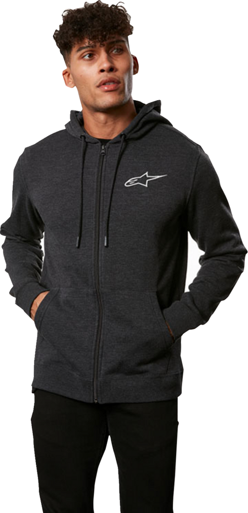ALPINESTARS ALPINESTARS Ageless Chest Zip Hoodie - Charcoal - Medium 121253600191M - 3050-6581