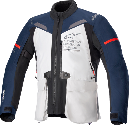 ALPINESTARS ST-7 2L Gore-Tex Jacket - Ice Gray/Dark Blue/Black - 2XL 3604124-9174-2X