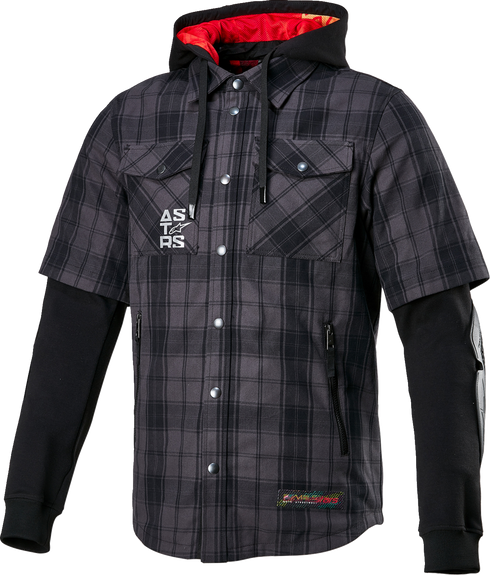 ALPINESTARS MO.ST.EQ Tartan Jacket - Gray/Black - XL 4300424-9610-XL