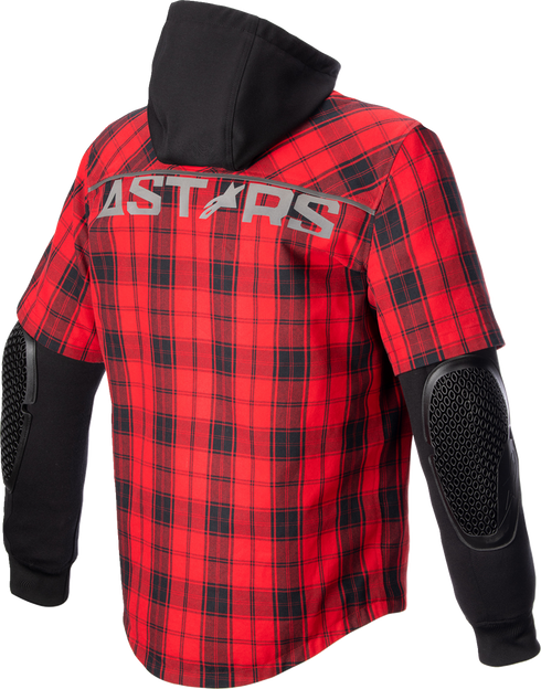 ALPINESTARS MO.ST.EQ Tartan Jacket - Red/Black - Medium 4300424-3136-M
