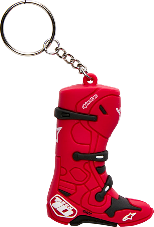 ALPINESTARS Keychain - Tech 10 Boot - Red 12309400030OS