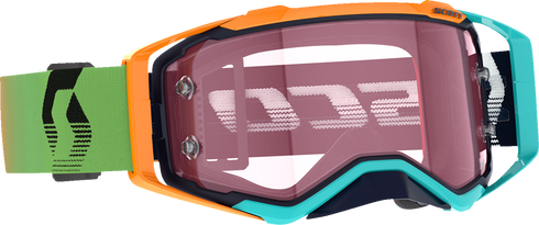 SCOTT Prospect Amplifier Goggle - Blue/Orange - Rose Works Lens 285536-1454352