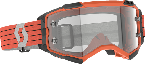 SCOTT Fury Goggle - Orange/Gray - Clear Works Lens 274514-1011113