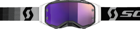 SCOTT Prospect Goggle - Premium Black/White - Purple Chrome Works Lens 272821-7702281