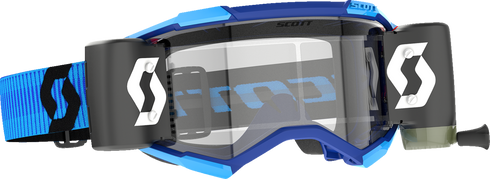 SCOTT Fury WFS Goggle - Roll-Off - Blue/Black - Clear Works Lens 278596-1034113