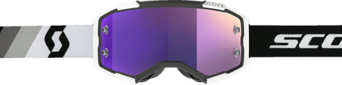 SCOTT Fury Goggle - Premium Black/White - Purple Chrome Works Lens 272828-7702281
