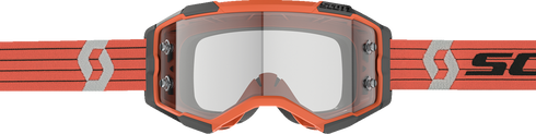 SCOTT Fury Goggle - Orange/Gray - Clear Works Lens 274514-1011113