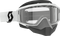 SCOTT Primal Snow Cross Goggle - White - Dual Pane - Clear Lens 278606-0002043