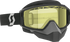 SCOTT Primal Snow Cross Goggle - Black/White - Dual Pane - Yellow Lens 278606-1007029