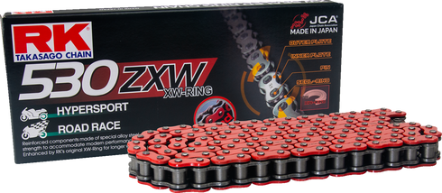 RK 530 ZXW - Drive Chain - 170 Links - Red RR530ZXW-170