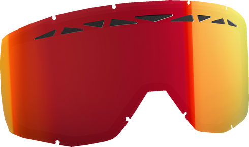 SCOTT Primal/Split Snow Lens - Dual Pane - ACS - Enhancer Red Chrome 264584-312