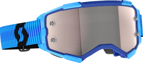 SCOTT Fury Goggle - Blue/Black - Silver Chrome Works Lens 272828-1034269
