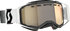 SCOTT Prospect Snow Cross Goggle - Premium Black/White - Dual Pane - Light Sensitive - Bronze Chrome Lens 278603-7702245