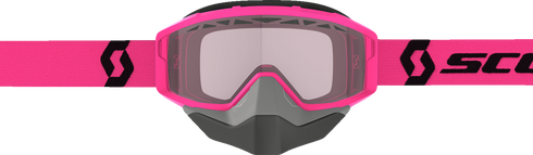 SCOTT Primal Snow Cross Goggle - Pink/Black - Dual Pane - Rose Lens 278606-1665134