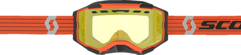 SCOTT Fury Snow Cross Goggle - Orange/Gray - Yellow Lens 278605-1011029