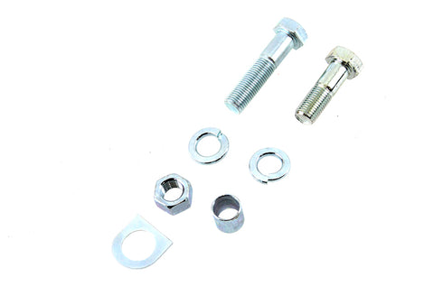 V-Twin Zinc Starter Crank and Kick Starter Pedal Mounting Kit - 2895-7T