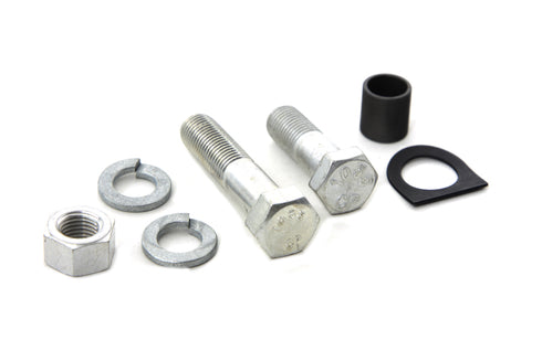 Colony Cadmium Starter Crank and Kick Starter Pedal Mounting Kit - 2895-7