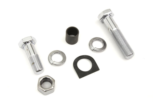 Colony Chrome Starter Crank and Kick Starter Pedal Mounting Kit - 2896-7