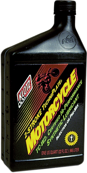 KLOTZ OIL TechniPlate? Synthetic TCW-2 2-Stroke Oil - 1 U.S. quart KL-300