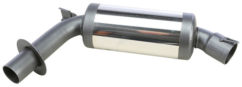 MBRP Performance Exhaust Race Silencer - 241-90213R
