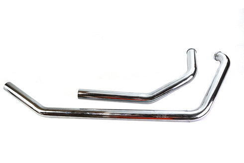 V-Twin Evolution TC-88 Upsweep Straight Header Pipe Set - 29-0025