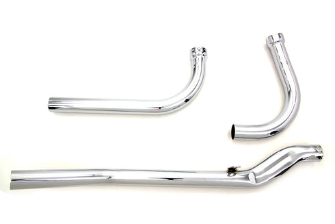 Paughco Panhead Upsweep Exhaust Header Set - 29-0092
