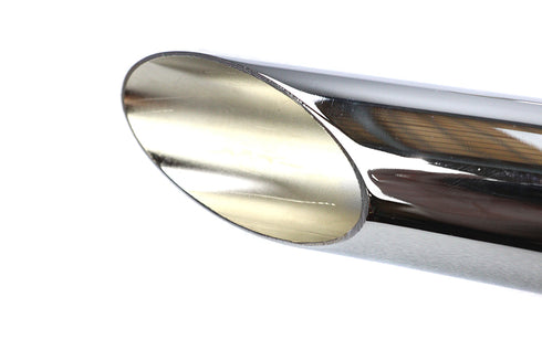 Paughco Exhaust Drag Pipe Set Slash Cut - 29-0114