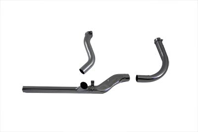 V-Twin 2 into 1 Chrome Exhaust Header Set - 29-0152
