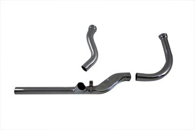 V-Twin 2 into 1 Chrome Exhaust Header - 29-0154