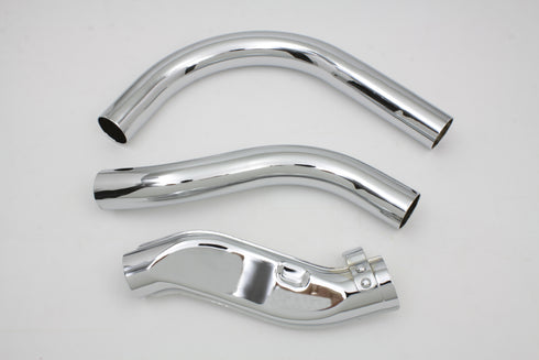 V-Twin Knucklehead Exhaust Header Chrome - 29-0182