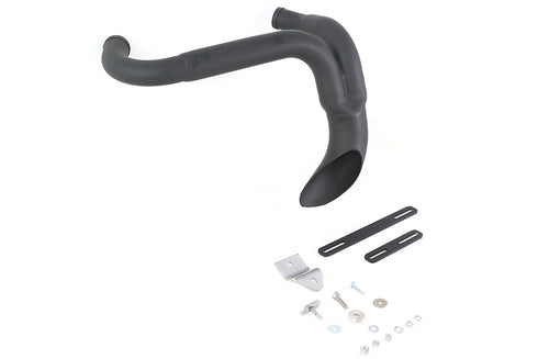V-Twin Sportster Flame Thrower Header Set Black - 29-0941