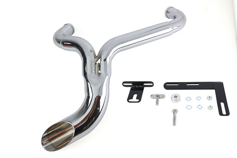 Wyatt Gatling Wyatt Gatling Ground Pounder Exhaust System Chrome - 29-1935