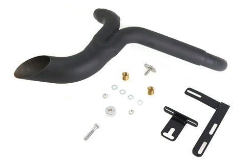 Wyatt Gatling Wyatt Gatling Ground Pounder Exhaust System Black - 29-1939
