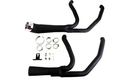 V-Twin Factory Sample Cyclone 1-3/4 inch 2 into 1 Exhaust Header Se - 29-2125