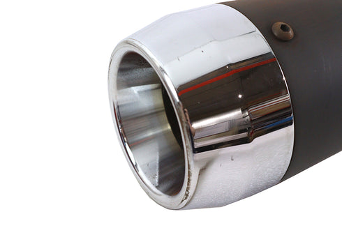 V-Twin Wyatt Gatling Holeshot Exhaust Set Black - 29-8759